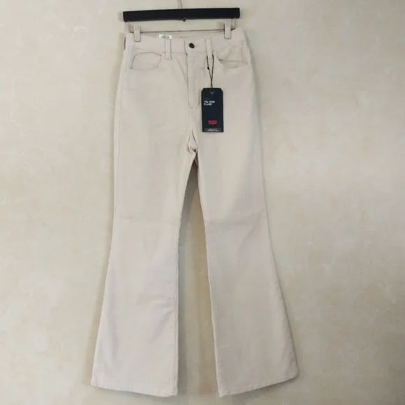 Levi's 70's High Rise Flare Corduroy Jeans Pants - Picture 1 of 10